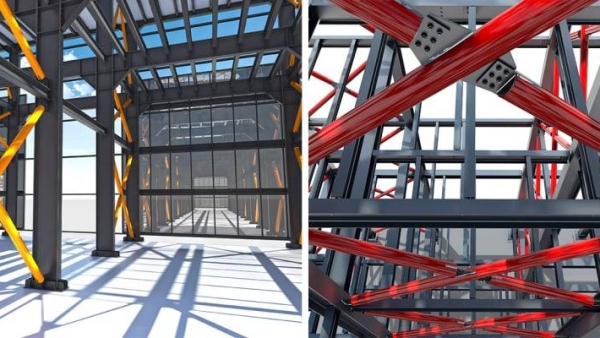 ideCAD One AEC Software: Structural Steel Design