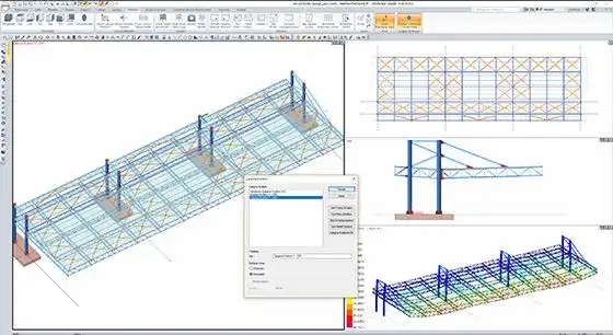 Model, analyze, design, detail, and collaborate structures: ideCAD Structural